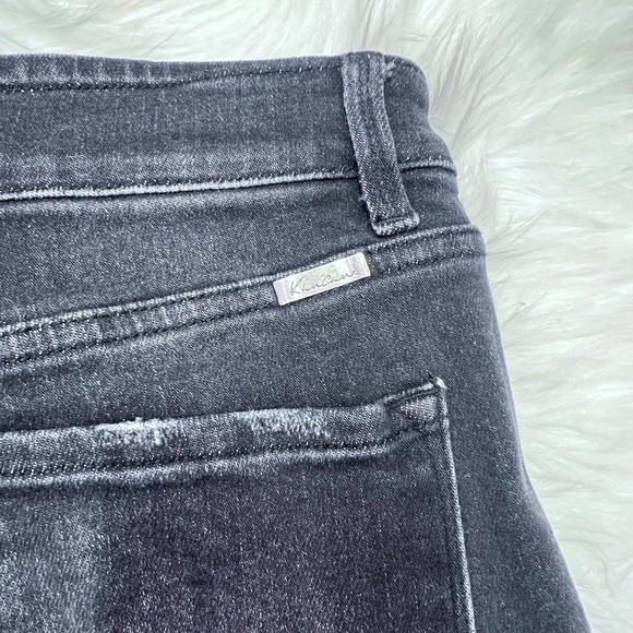 👖|•KANCAN•| Black Distressed Skinny Jeans Size 13/30👖 - Picture 4 of 9